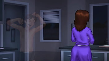 Kisah Musim Panas – Ibu Tiriku Yang Seksi Mengajakku Bermasturbasi Bersama – Bagian 3