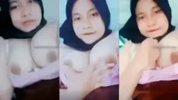 Gadis Berjilbab Tobrut Muizzah Menggoda Dengan Hijabnya