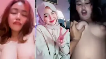 Gadis Tiktoker Berhijab Cantik Menggoda Bikin Heboh