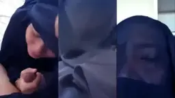 Menggoda Di Balik Hijab Cadar, Menggila Dengan Sepong Kontol