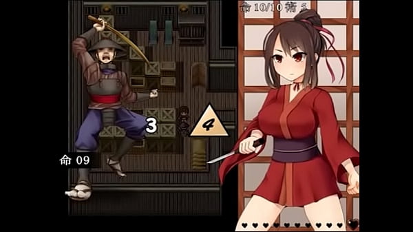 【実況プレイ】くノ一牡丹 体験版 四ノ宮美琴の妖艶な初任務
