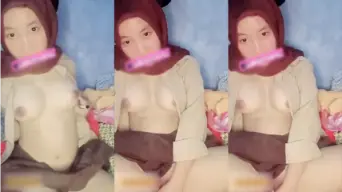 Elsha Cwan Bikin Heboh Dengan Hijab Dan Seragam Pramuka Yang Menggoda