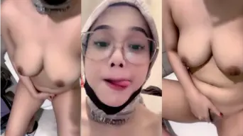 Ica Berjilbab Cantik Yang Bikin Heboh Dengan Video Toge Viral
