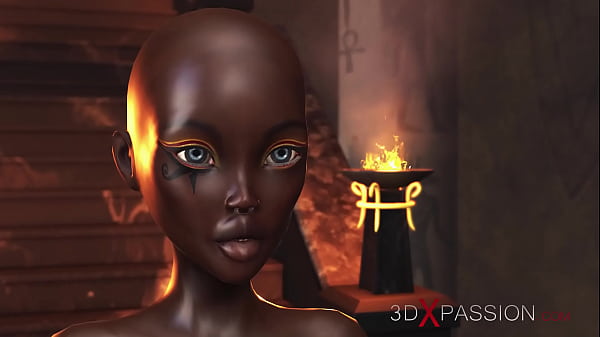 Anubis Menggila Di Kuil, Meniduri Budak Mesir Muda Yang Menggairahkan