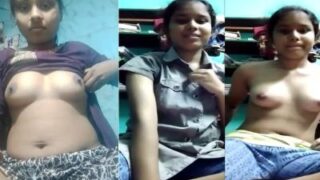 Seorang Cewek Desi Horny Pamerin Tetek Dan Lubangnya Ke Pacar Indian
