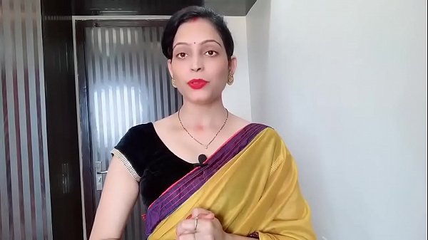 Bidadari India Berbalut Saree Bergairah Dengan Bisikan Mesra