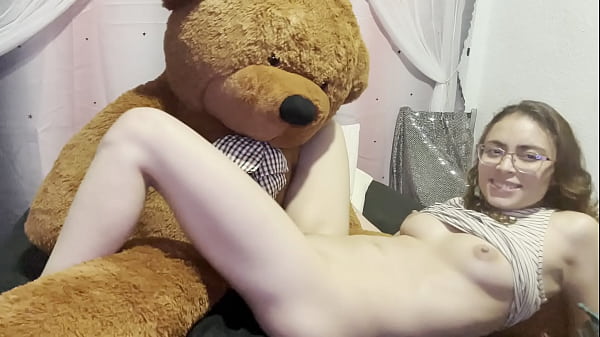 Rossmexicana Ngocehin Diri Sama Beruang Gemes Dan Dildo-dildonya… Sampe Pecah!