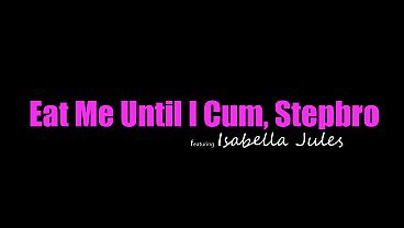 Isabella Jules Mesem Nakal, “kubur Lidahmu Dalem-dalem Di Dalem Aku, Mas Tiri, Sampe Aku Crot,” Trus Naik-in Kontolnya Kenceng.