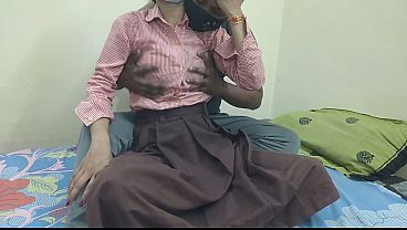 Cewek Kuliahan India Digebukin Kontol Pacar Di Kos, Crot Di Mana-mana