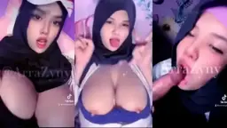 Arra Zinny Si Toge Hijabers, Bikin Makin Tegang Liat Lekukannya Yang Bikin Ngiler.