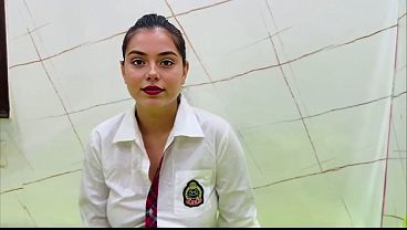 Cewek Abg India Pake Seragam Sekolah Digebukin Habis Di Oyo, Crot Di Mana-mana