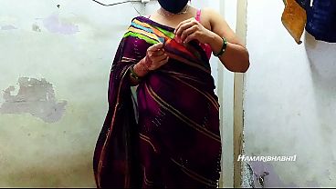 Bhabhi India Basah Kena Goyang Sari Panas, Ngewek Sampe Muncrat.