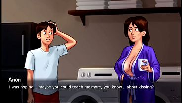 Ibu Tiri Gak Ketinggalan Lihat Ekspresiku (18+) | Adegan Terbaru | Summertime Saga