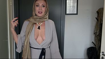 Ibu Tiri Hijab Montok Digenjot Kontol Besar Anak Tiri