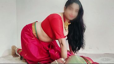 Bini Tetangga Montok Sapi Merah, Sange Sambil Digenjot Pake Sari, Suara Desahannya Bikin Makin Nafsu.