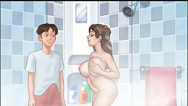 Ibu Tiri Melangkah Satu Langkah Lebih Dekat… Lalu Berhenti Dengan Desahan Berat (18+)